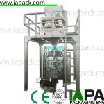6 KW 0.6 MPa granule packing machine യാന്ത്രിക തൂക്കം PLC സെർവ സിസ്റ്റം