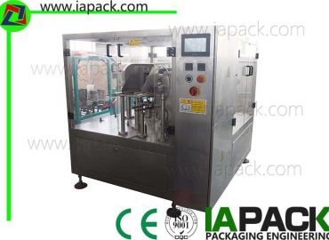 bag bag premade pouch packing machine 0.6 MPa air compressed